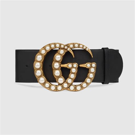 gucci belt women with pearls|gucci belt double sided.